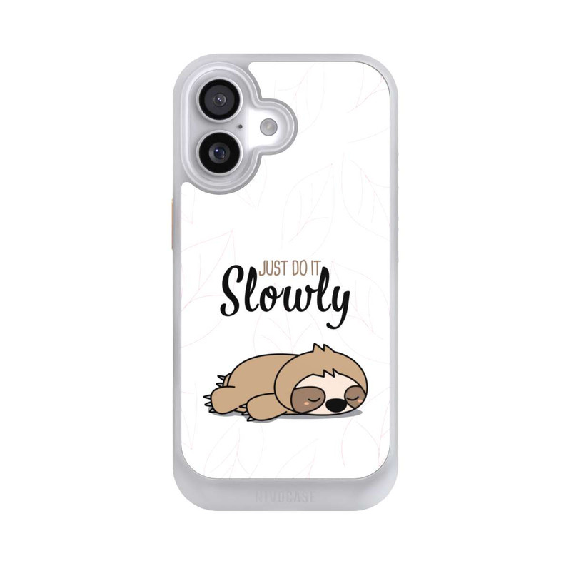 iPhone 17 NIVOcore Just Do It Slowly Sloth