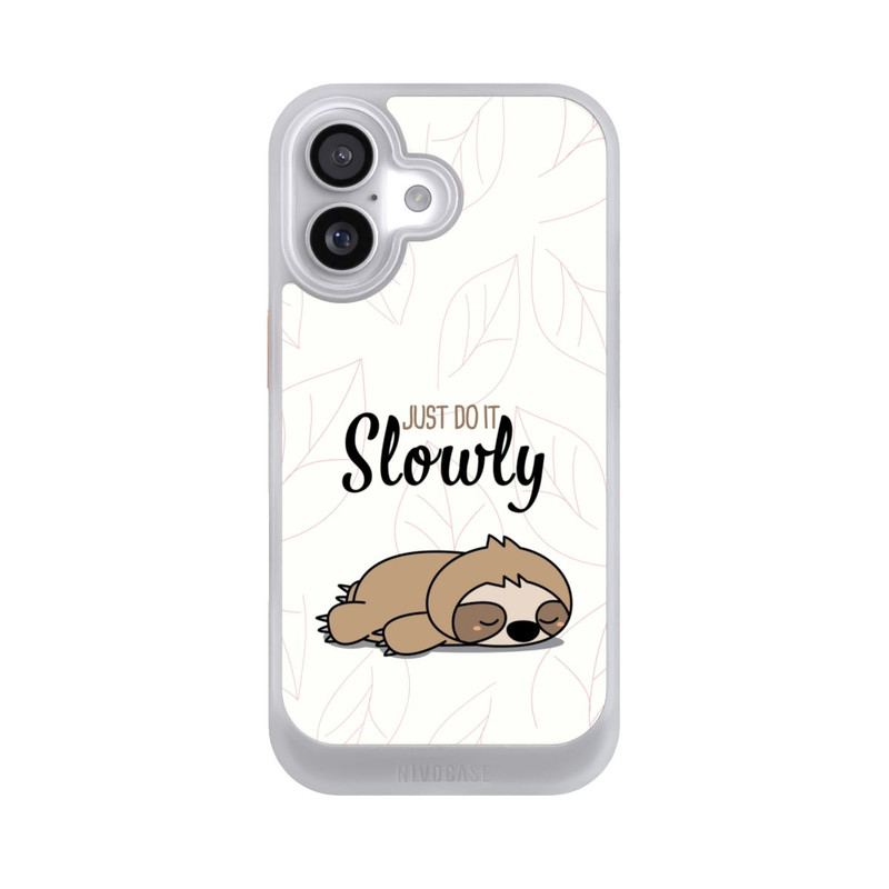 iPhone 17 NIVOcore Just Do It Slowly Sloth