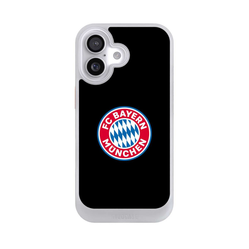 iPhone 17 NIVOcore FCB Logo auf Schwarz