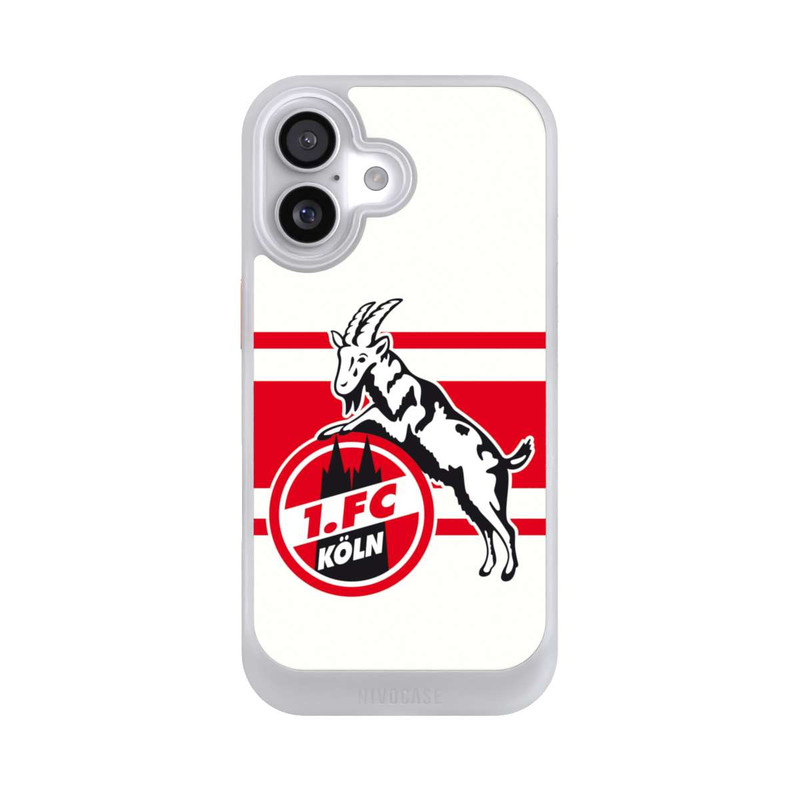 iPhone 17 NIVOcore White Red Stripes 1.FC