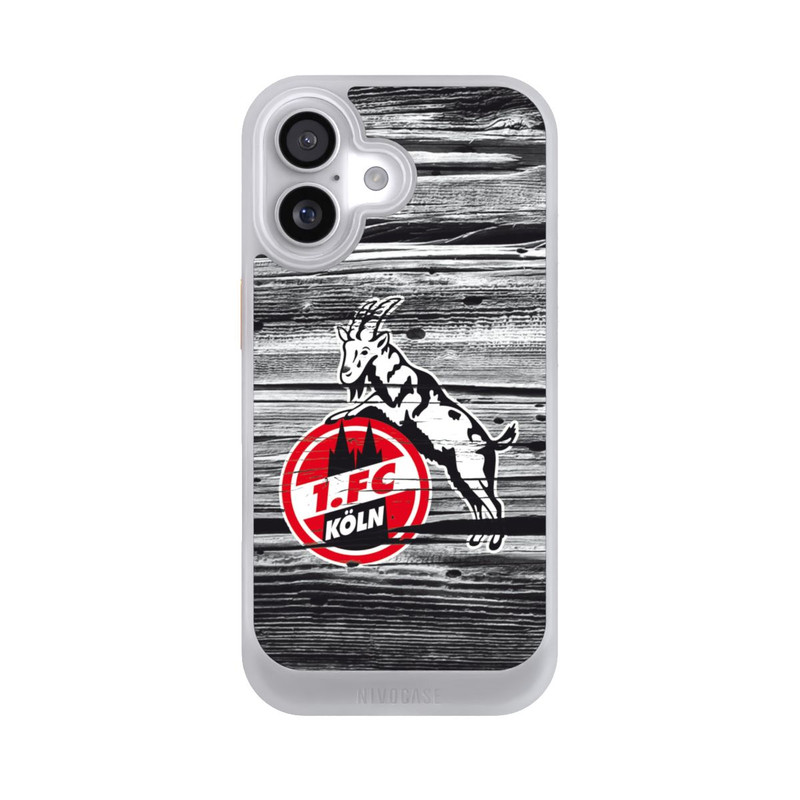 iPhone 17 NIVOcore Wooden Grunge 1.FC Köln
