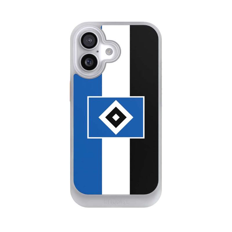 iPhone 17 NIVOcore HSV rayures - bleu-blanc-noir