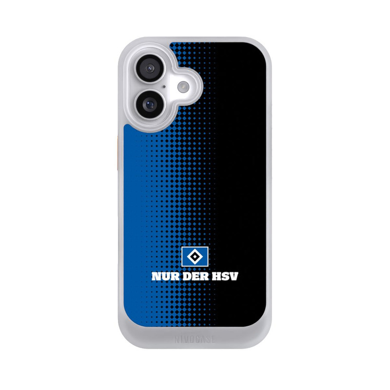iPhone 17 NIVOcore Nur der HSV - Rautenraster Schwarz