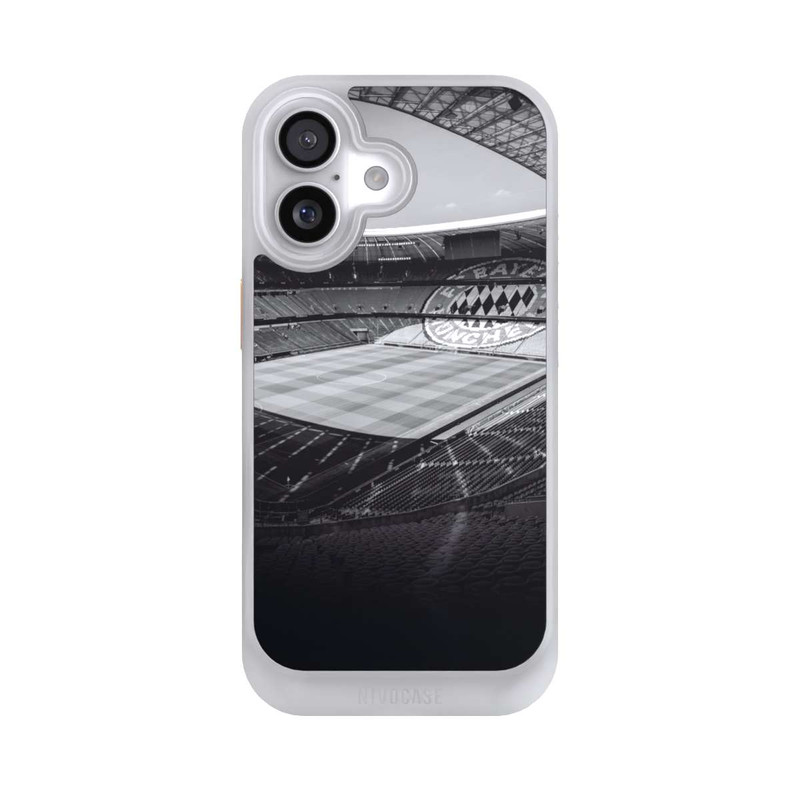 iPhone 17 NIVOcore Stadion FC Bayern - Black White