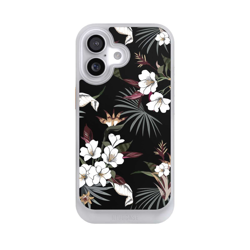 iPhone 17 NIVOcore Flowers Black