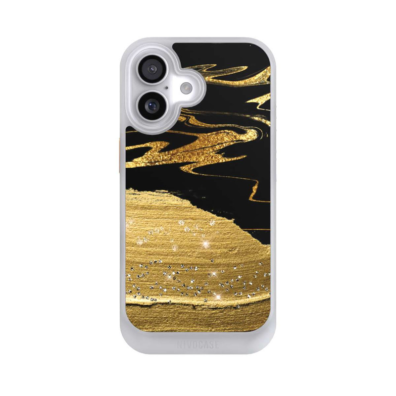 iPhone 17 NIVOcore Marmoradern im Goldlook
