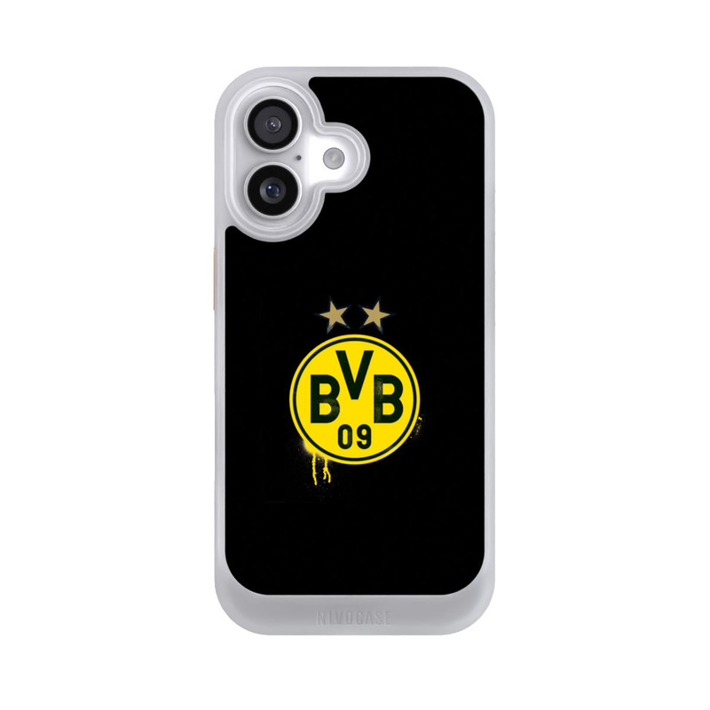 iPhone 17 NIVOcore Spraylogo 2 Sterne - BVB