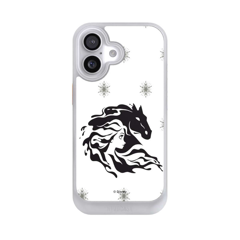 iPhone 17 NIVOcore Elsa Waterhorse Eiskönigin 2 black and white