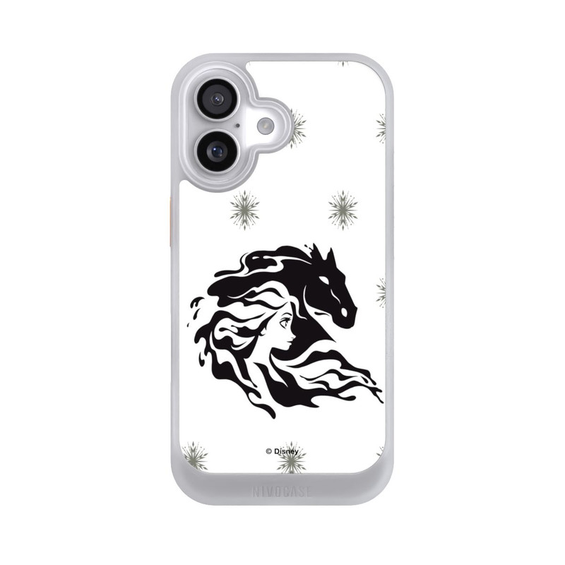 iPhone 17 NIVOcore Elsa Waterhorse Frozen Black and White