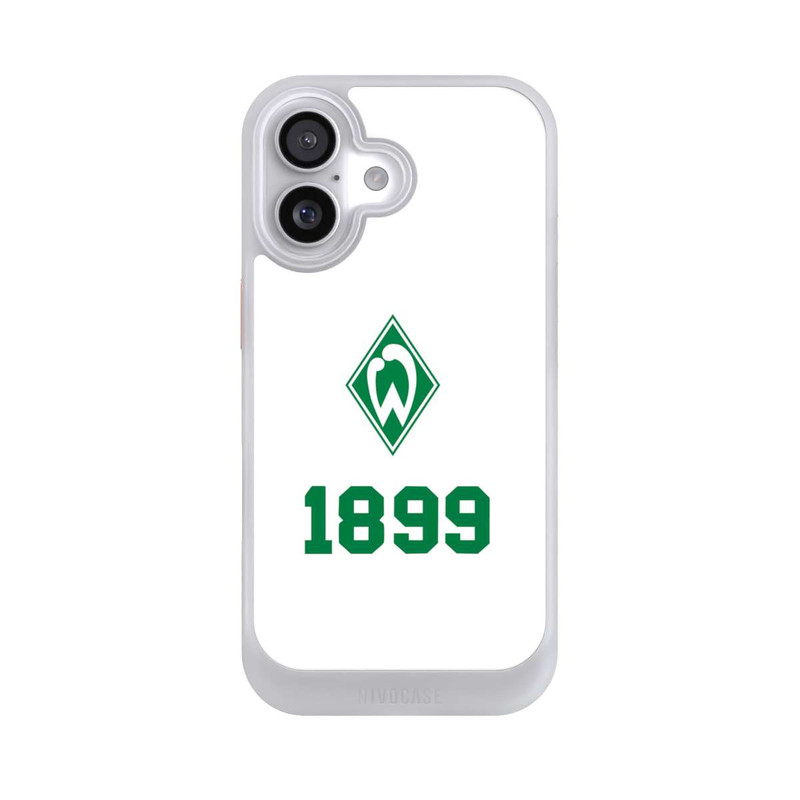 iPhone 17 NIVOcore 1899 Grün-Weiß Lebenslang Weiss - Werder Bremen