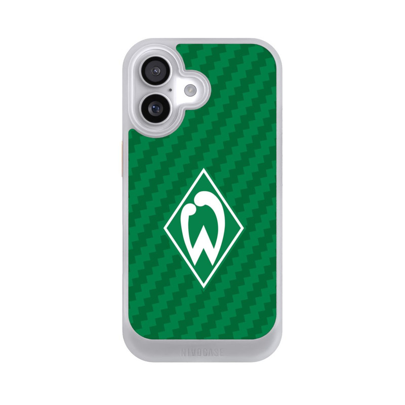 iPhone 17 NIVOcore Carbonlook - Werder Bremen
