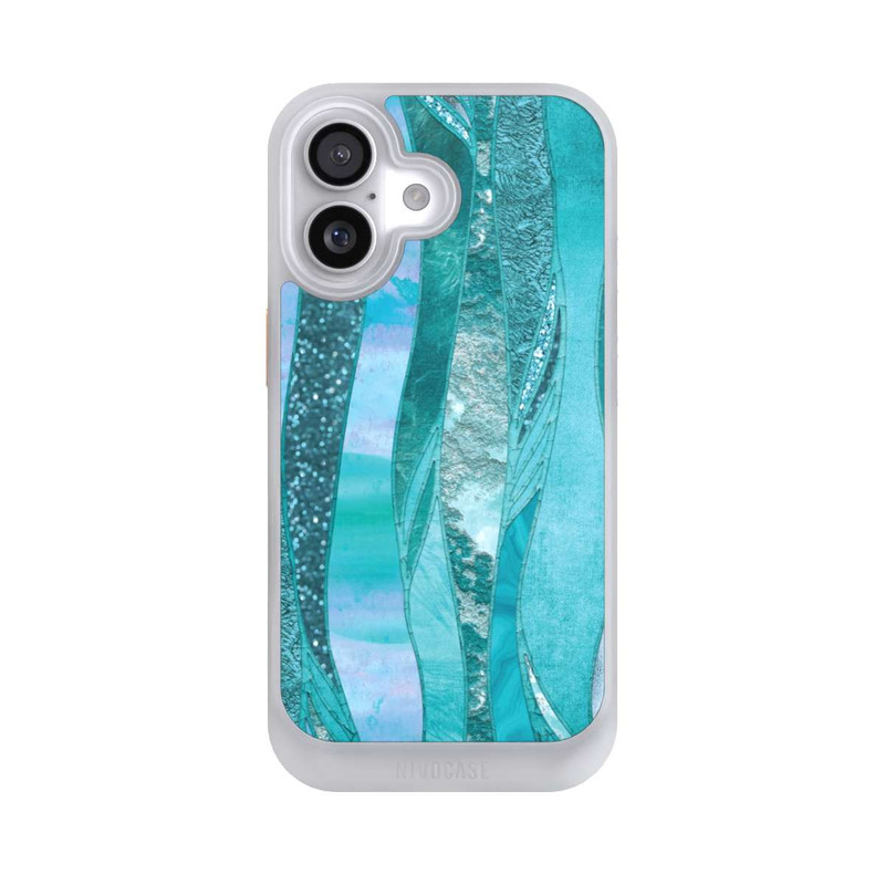 iPhone 17 NIVOcore Blue Glamour Glitter Look