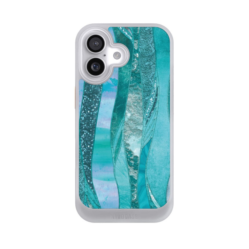 iPhone 17 NIVOcore Blue Glamour Glitter Look
