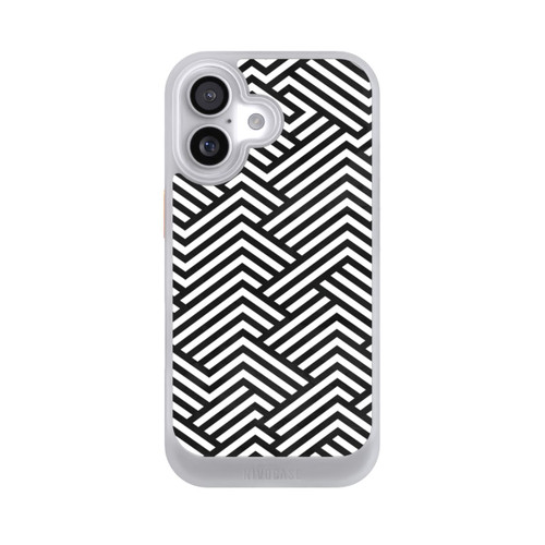Apple iPhone 17 NIVOcore Schwarz und Weiß ZigZag
