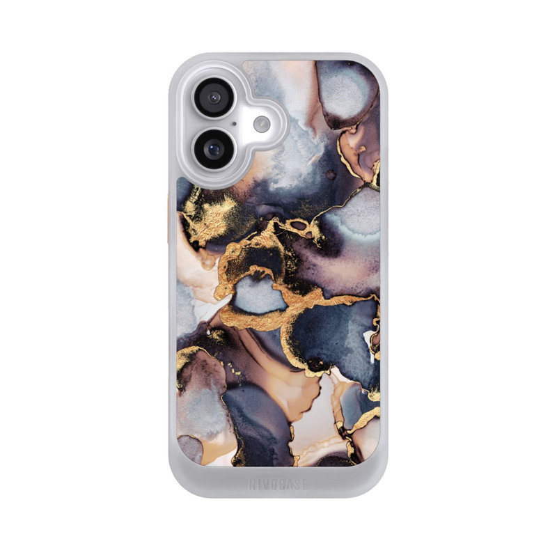 iPhone 17 NIVOcore Impression Dreamy Ink Gris Or