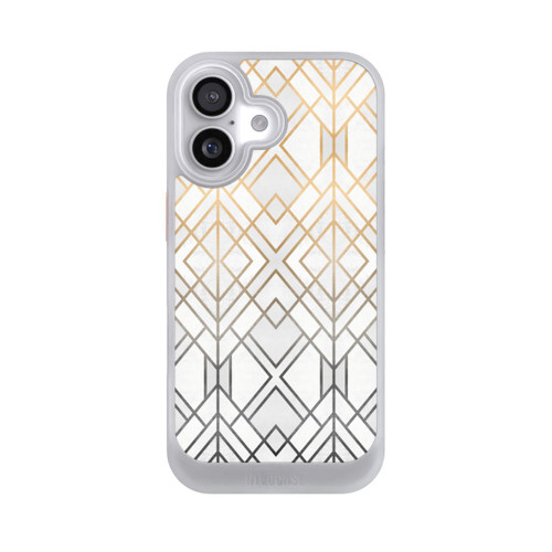 NIVOcore Gold and Grey Geo Print