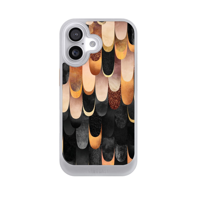 iPhone 17 NIVOcore Plumes Cuivre et Noir