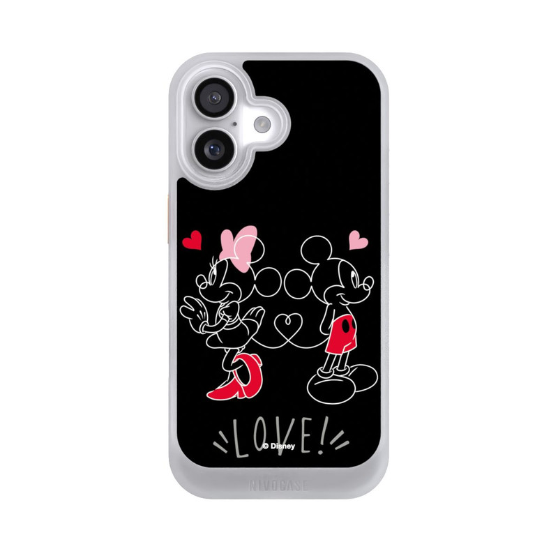 iPhone 17 NIVOcore Souris amoureuse noire