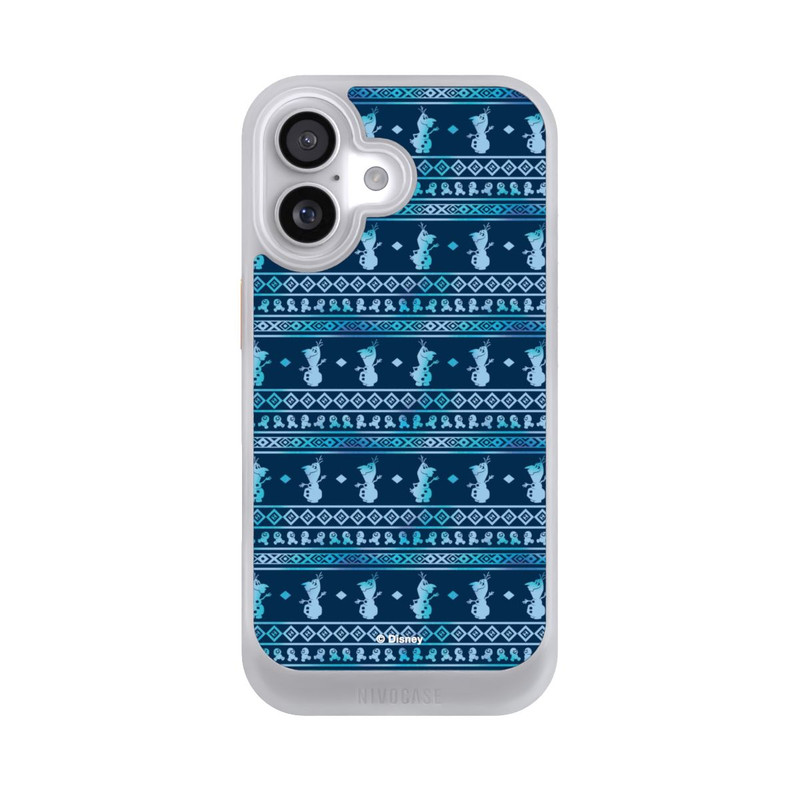 iPhone 17 NIVOcore Olaf pattern blue