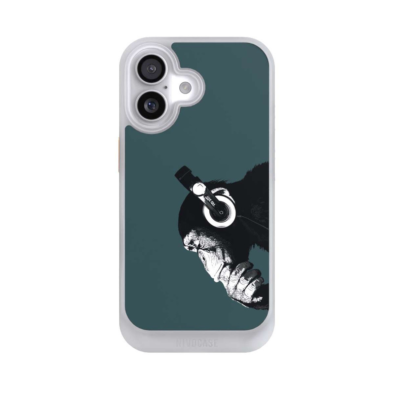 iPhone 17 NIVOcore Denkender Affe Blau