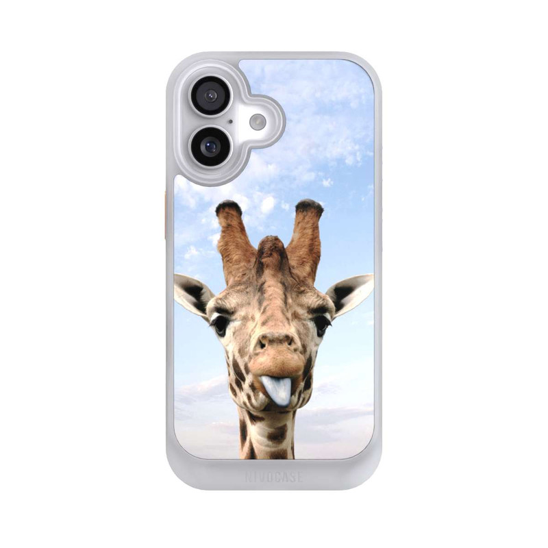 iPhone 17 NIVOcore Giraffe auf der Straße