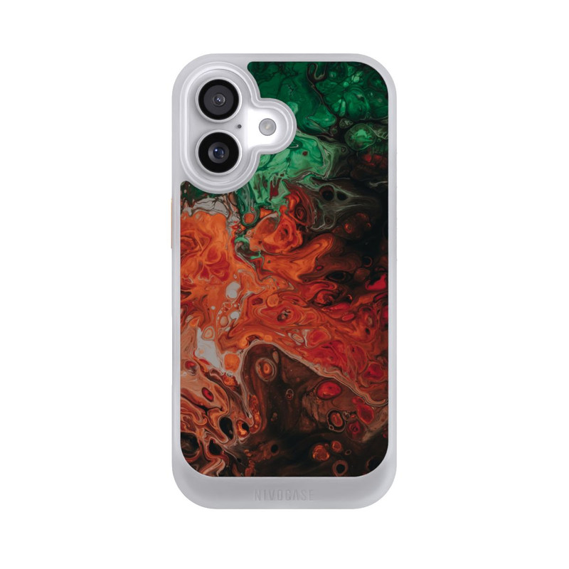 iPhone 17 NIVOcore Texture d'huile colorée