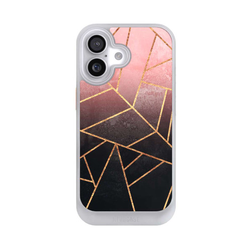  NIVOcore Pinker und Schwarzer Stein Gold Druck