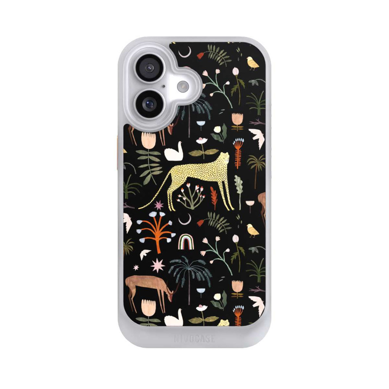 iPhone 17 NIVOcore Wild garden letters by Léa Le Pivert