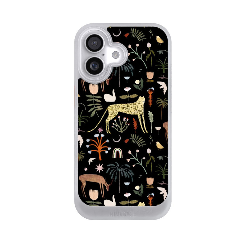iPhone 17 NIVOcore Wild garden letters by Léa Le Pivert