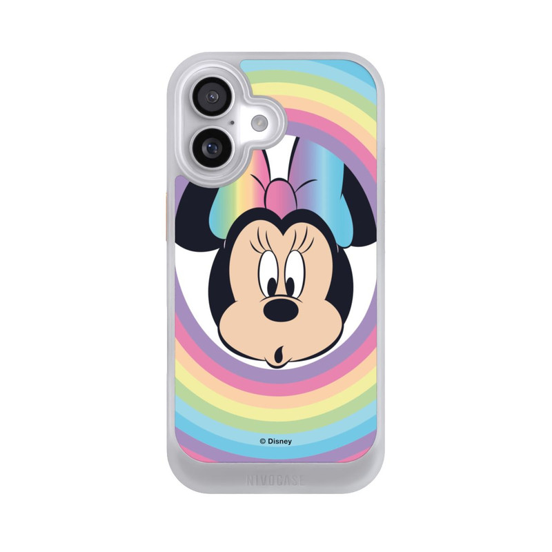 iPhone 17 NIVOcore Minnie Arc-en-ciel Rond