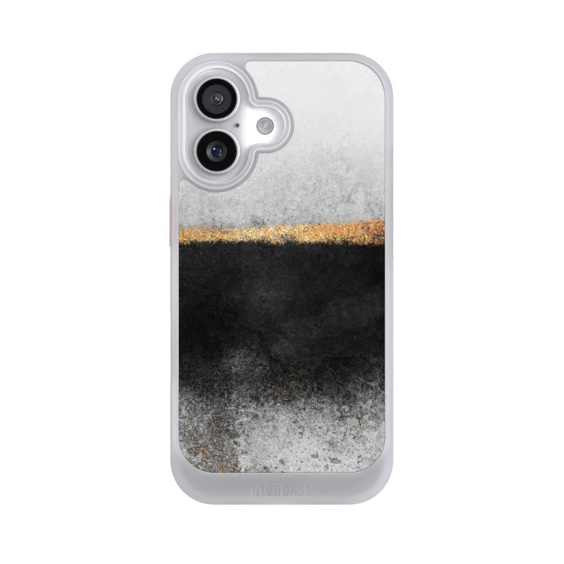 iPhone 17 NIVOcore Impression de suie et d'or