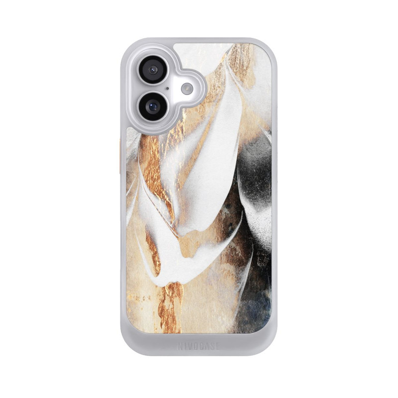 iPhone 17 NIVOcore Apaisez votre âme Gold Print