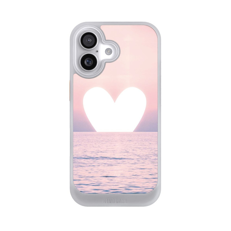 iPhone 17 NIVOcore Heart Sunset