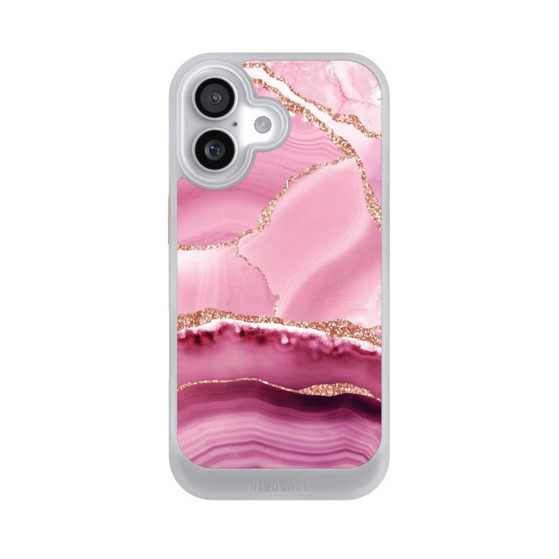 iPhone 17 NIVOcore Meerjungfrauen Pink Marmor