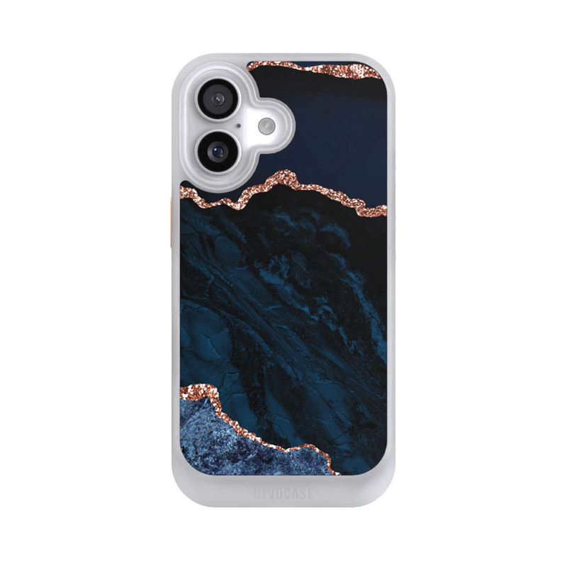iPhone 17 NIVOcore Nacht Blau Marmor Landschaft