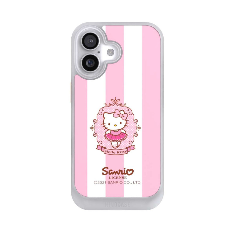 iPhone 17 NIVOcore Ballerine Hello Kitty à rayures