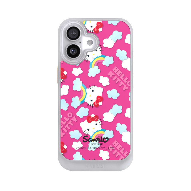 iPhone 17 NIVOcore Hello Kitty Regenbogenmuster