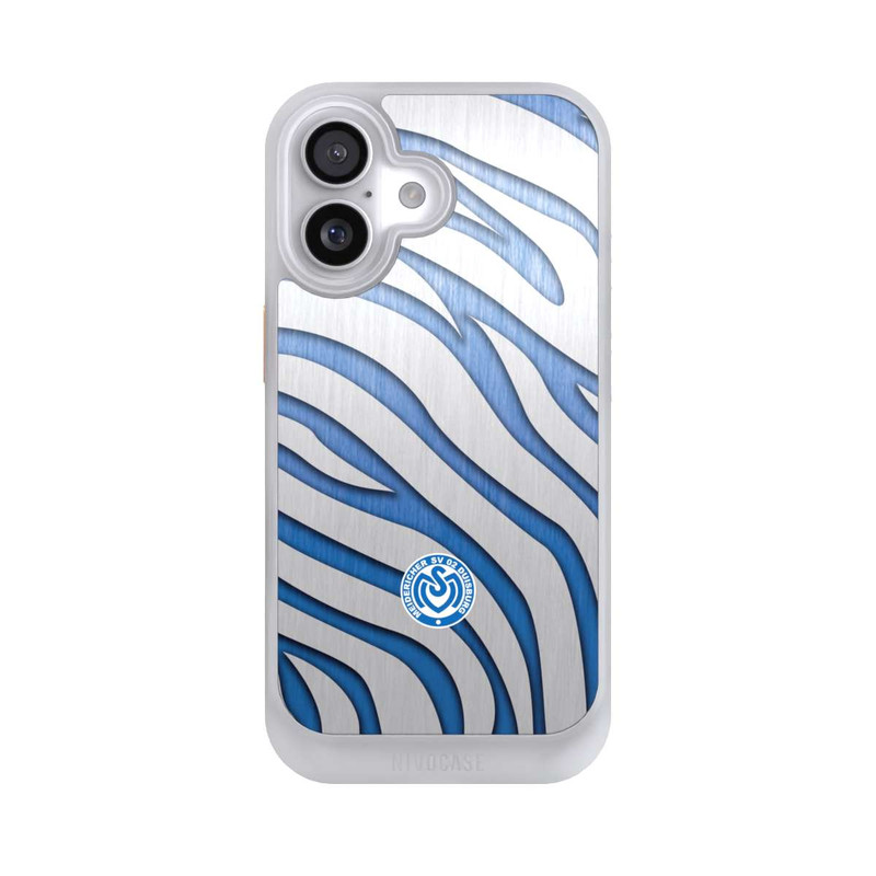 iPhone 17 NIVOcore Metall Zebramuster 2 MSV