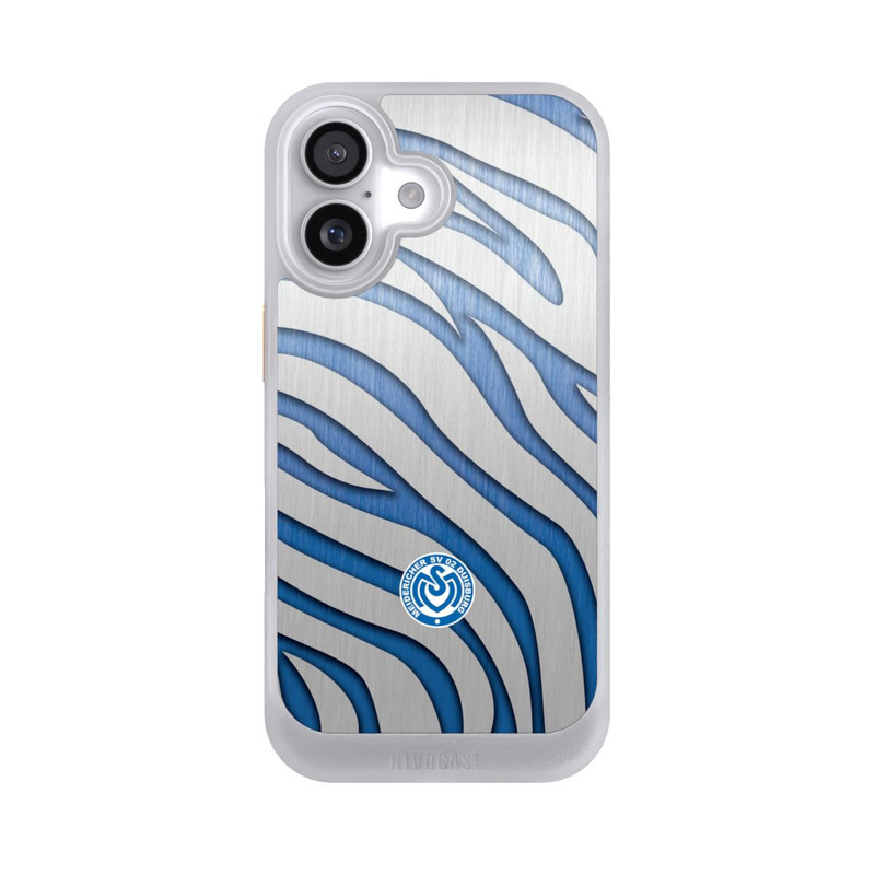 iPhone 17 NIVOcore Metall Zebramuster 2 MSV