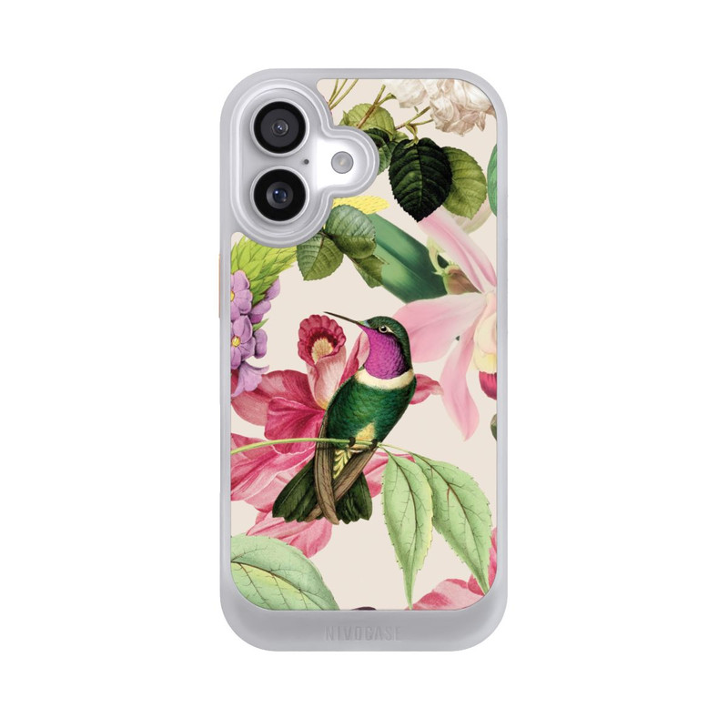 iPhone 17 NIVOcore Hummingbirds and Roses Pattern