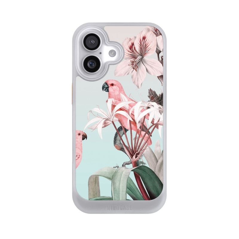 iPhone 17 NIVOcore Pastel Parrots Paradise