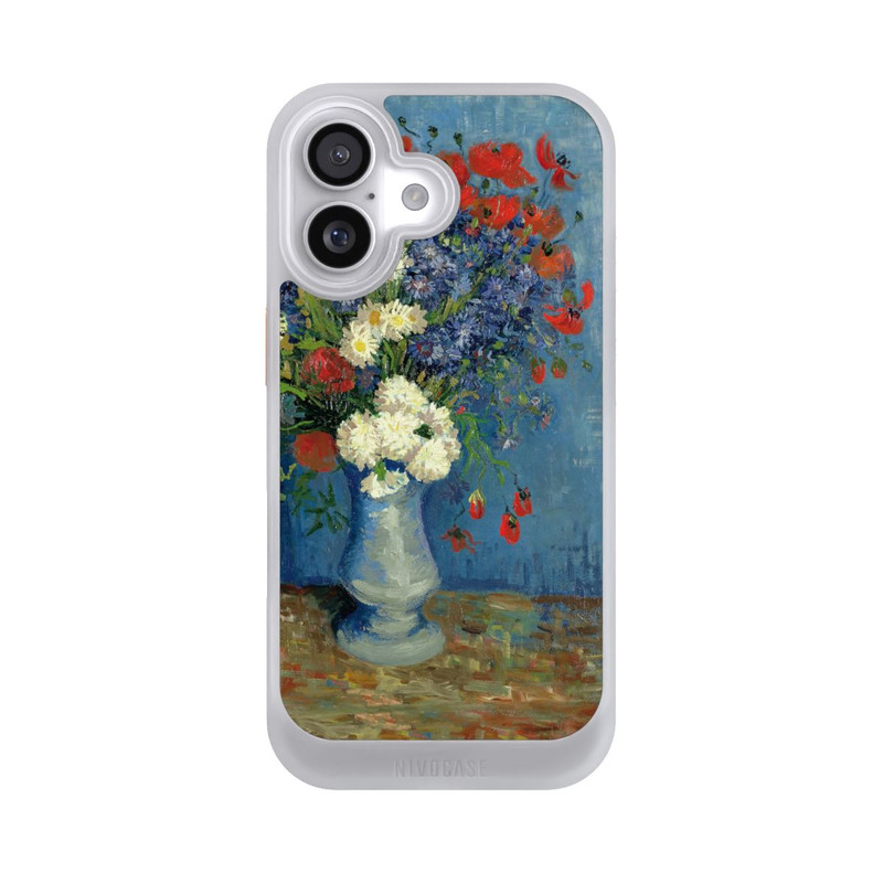 iPhone 17 NIVOcore Vase avec Bleuets et Coquelicots - Vicent Van Gogh