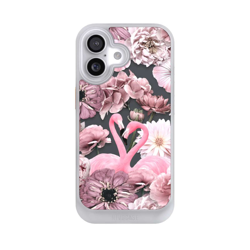 iPhone 17 NIVOcore Flamingos in Blumen Muster