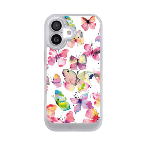 Apple iPhone 17 NIVOcore Papillons de printemps aquarelle