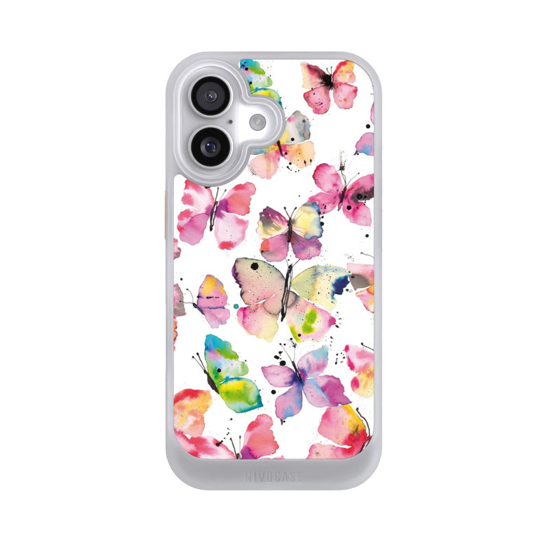iPhone 17 NIVOcore Watercolor Spring Butterflies