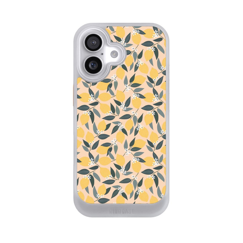 iPhone 17 NIVOcore Motif rose citron