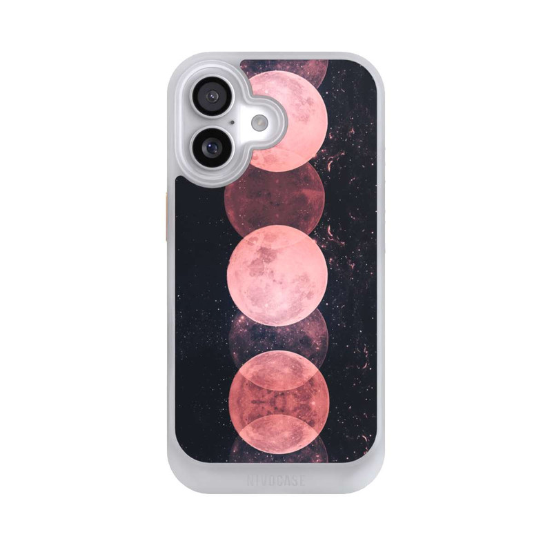 iPhone 17 NIVOcore Pink Moon Phases