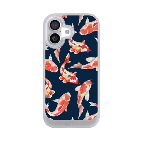  NIVOcore Koi auf blauem Hintergrund