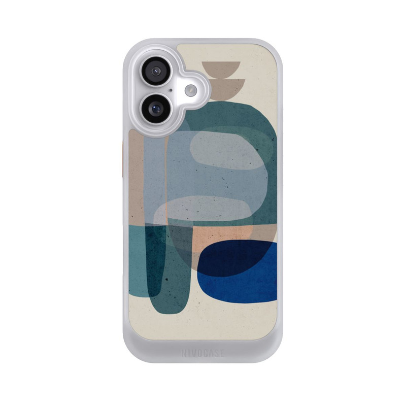 iPhone 17 NIVOcore Pierres n° 3 Bleu