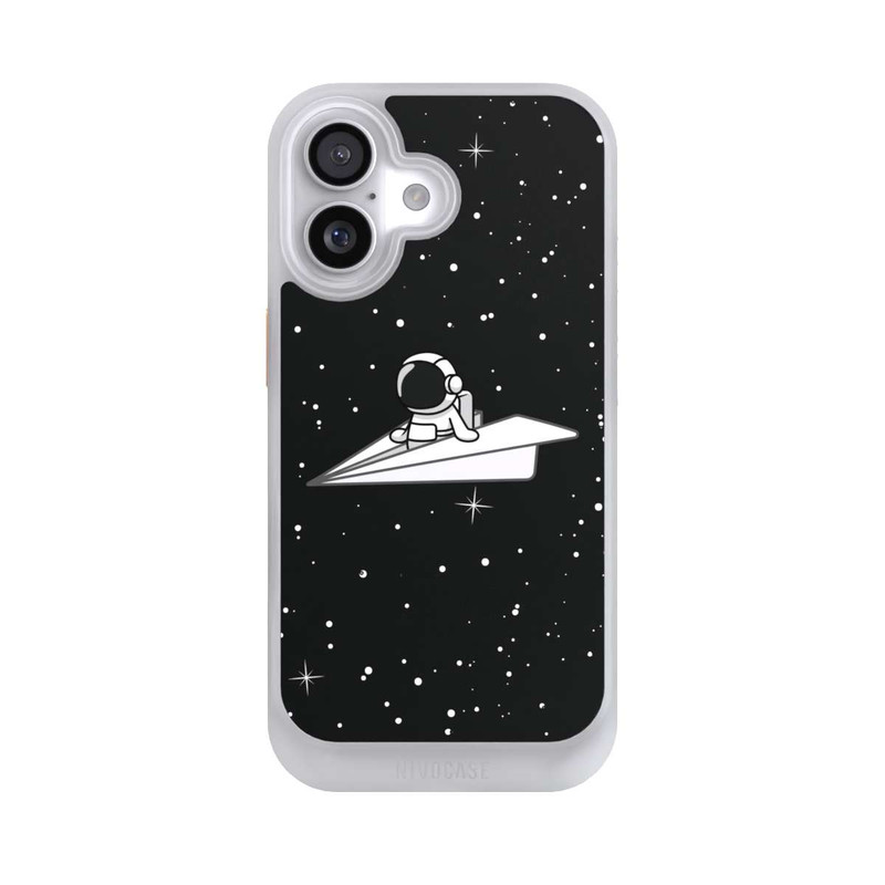 iPhone 17 NIVOcore Astronaut Paper Plane Comic